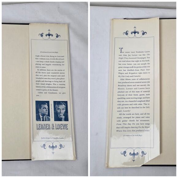 The Lerner & Loewe Song Book Hardcover My Fair Lady Brigadoon Camelot Gigi 1962 - Picture 5 of 11